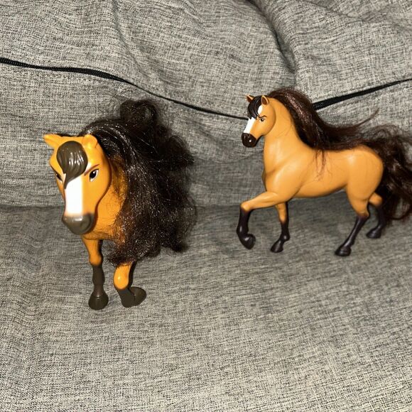 DreamWorks Other - Spirit Riding Free Spirit horse and unknown toy horse